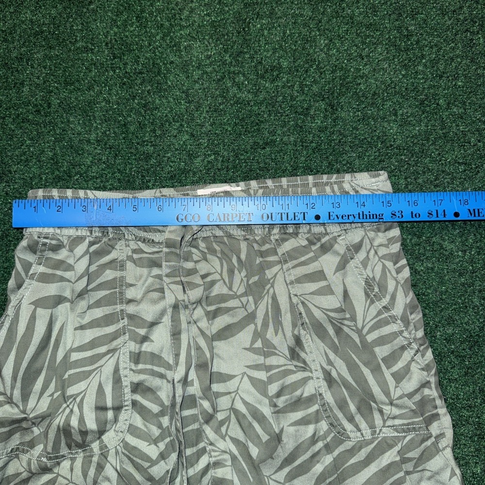 Nicole Miller Womens Floral Green Skirt Size Large 100% Lyocell W4 - Picture 3 of 5